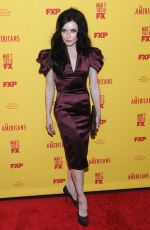 IRINA DVOROVENKO at The Americans Season 5 Premiere in New York 02/25/2017
