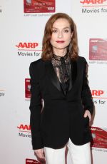 ISABELLE HUPPERT at 16th Annual AARP The Magazine