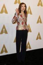 ISABELLE HUPPERT at Academy Awards Nominee Luncheon in Beverly Hills 02/06/2017
