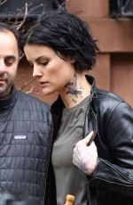 JAIMIE ALEXANDER  on the Set of 