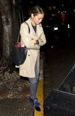 JAMIE CHUNG Leaves Madeo Restaurant in West Hollywood 02/17/2017