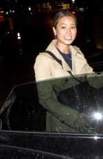 JAMIE CHUNG Leaves Madeo Restaurant in West Hollywood 02/17/2017