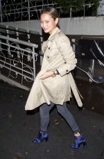 JAMIE CHUNG Leaves Madeo Restaurant in West Hollywood 02/17/2017