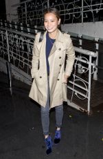 JAMIE CHUNG Leaves Madeo Restaurant in West Hollywood 02/17/2017