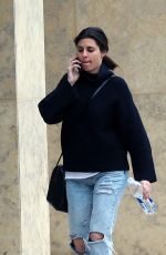 JAMIE LYNN SIGLER in Ripped Jeans Out in Los Angeles 02/27/2017