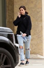 JAMIE LYNN SIGLER in Ripped Jeans Out in Los Angeles 02/27/2017