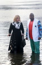 JANE KRAKOWSKI at Unbreakable Kimmy Schmidt Set in New York 02/25/2017
