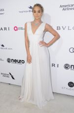 JASMINE SANDERS at 25th Annual Elton John Aids Foundation’s Oscar Viewing Party in Hollywood 02/26/2017