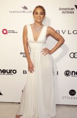 JASMINE SANDERS at 25th Annual Elton John Aids Foundation’s Oscar Viewing Party in Hollywood 02/26/2017