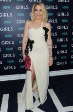 JEMIMA KIRKE at ‘Girls’ Premiere in New York 02/02/2017