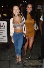 JEMMA LUCY and CHANTELLE CONNELLY Night Out in Newcastle 02/11/2017