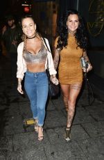 JEMMA LUCY and CHANTELLE CONNELLY Night Out in Newcastle 02/11/2017