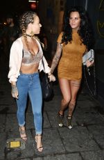 JEMMA LUCY and CHANTELLE CONNELLY Night Out in Newcastle 02/11/2017