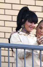 JEMMA LUCY and CHANTELLE CONNELLY Out in Manchester 02/04/2017