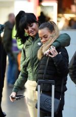 JEMMA LUCY and CHANTELLE CONNELLY Out in Manchester 02/04/2017