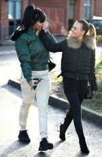 JEMMA LUCY and CHANTELLE CONNELLY Out in Manchester 02/04/2017