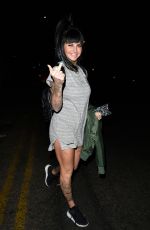 JEMMA LUCY Leaves Victoria Warehouse in Manchester 02/19/2017