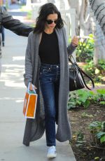JENNA DEWAN Out Shopping at Melrose Place in West Hollywood 02/22/2017