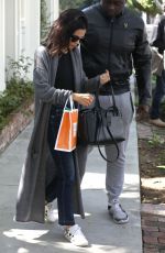 JENNA DEWAN Out Shopping at Melrose Place in West Hollywood 02/22/2017