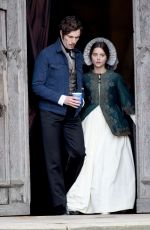 JENNA LOUISE COLEMAN on the Set of 