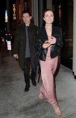 JENNETTE MCCURDY at Catch LA in West Hollywood 02/21/2017