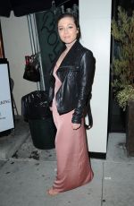 JENNETTE MCCURDY at Catch LA in West Hollywood 02/21/2017