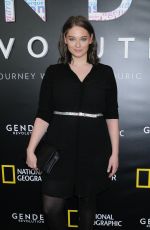 JENNIE RUNK at Gender Revolution: A Journey with Katie Couric Premiere in New York 02/02/2017