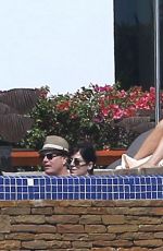 JENNIFER ANISTON in Bikini on Vacation in Los Cabos 02/11/2017
