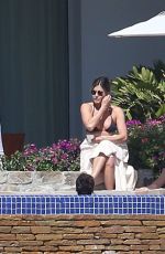 JENNIFER ANISTON in Bikini on Vacation in Los Cabos 02/11/2017
