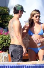 JENNIFER ANISTON in Bikini on Vacation in Los Cabos 02/11/2017