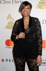 JENNIFER HUDSON at Clive Davis Pre-grammy Party in Los Angeles 02/11/2017