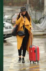 JENNIFER METCALFE Ariives at a Station in Liverpool 02/28/2017