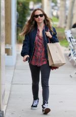 JENNIFER MEYER Shopping at Moon Juice and Anya Hindmarsh in Los Angeles 02/16/2017