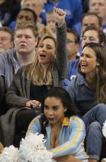 JESSICA ALBA at Ucla Game in Los Angeles 02/18/2017