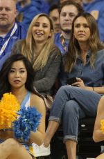 JESSICA ALBA at Ucla Game in Los Angeles 02/18/2017
