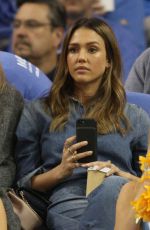 JESSICA ALBA at Ucla Game in Los Angeles 02/18/2017