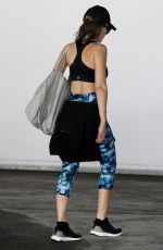 JESSICA ALBA in Tights at a Gym in Los Angeles 02/04/2017