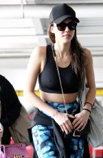 JESSICA ALBA in Tights at a Gym in Los Angeles 02/04/2017