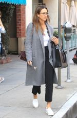 JESSICA ALBA Out for Shopping in Beverly Hills 02/09/2017