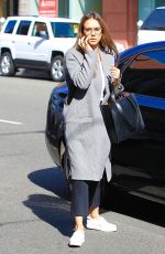 JESSICA ALBA Out for Shopping in Beverly Hills 02/09/2017