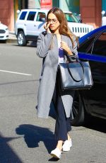 JESSICA ALBA Out for Shopping in Beverly Hills 02/09/2017