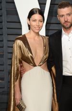 JESSICA BIEL at 2017 Vanity Fair Oscar Party in Beverly Hills 02/26/2017