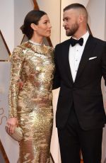 JESSICA BIEL at 89th Annual Academy Awards in Hollywood 02/26/2017