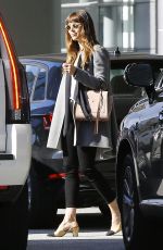 JESSICA BIEL Out and About in Bevery Hills 02/22/2017