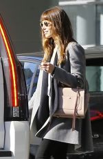 JESSICA BIEL Out and About in Bevery Hills 02/22/2017