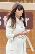 JESSICA BIEL Out and About in Santa Monica 02/06/2017