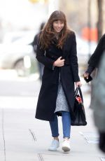 JESSICA BIEL Out Shopping in New York 02/16/2017