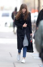 JESSICA BIEL Out Shopping in New York 02/16/2017