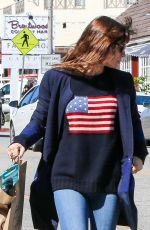 JESSICA BIEL Shopping at Crazy Toys in Brentwood 02/23/2017
