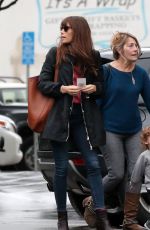 JESSICA BIEL Shopping at Wilshire Boulevard in Los Angeles 02/07/2017